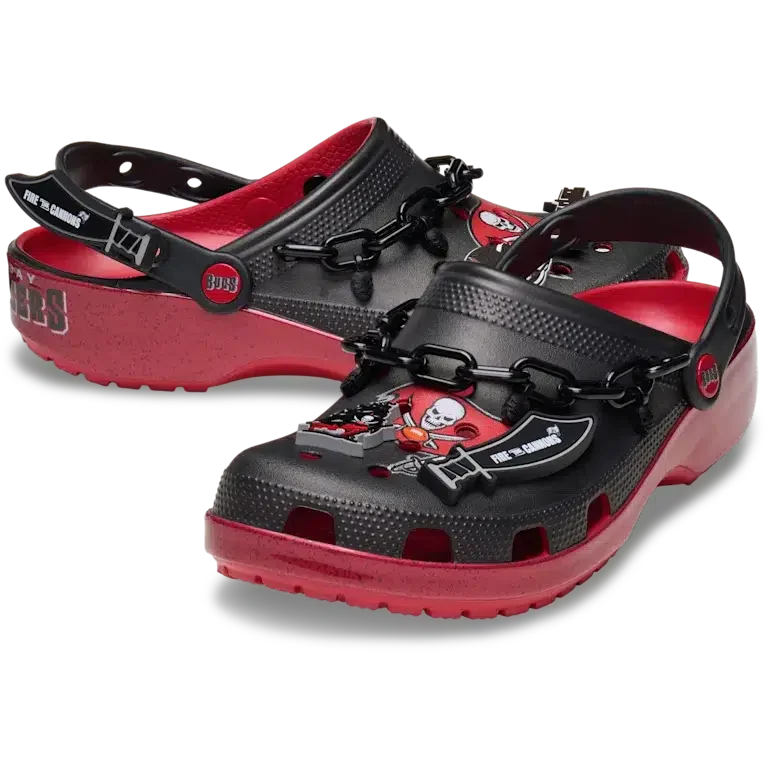 Classic Clog de los Tampa Bay Buccaneers de la NFL Classic Clog de los Tampa Bay Buccaneers de la NFL