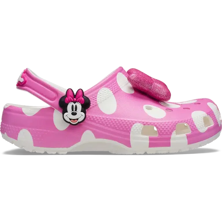 Classic Clog de Minnie Mouse para niños Classic Clog de Minnie Mouse para niños