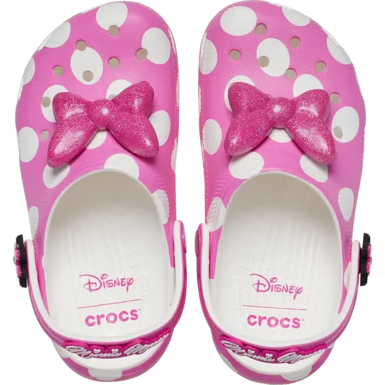 Classic Clog de Minnie Mouse para niños Classic Clog de Minnie Mouse para niños