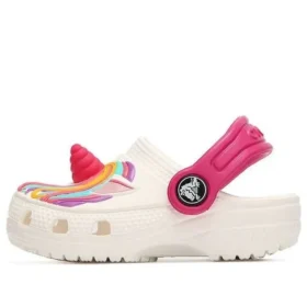 Classic Clog, divertidas sandalias de playa blancas