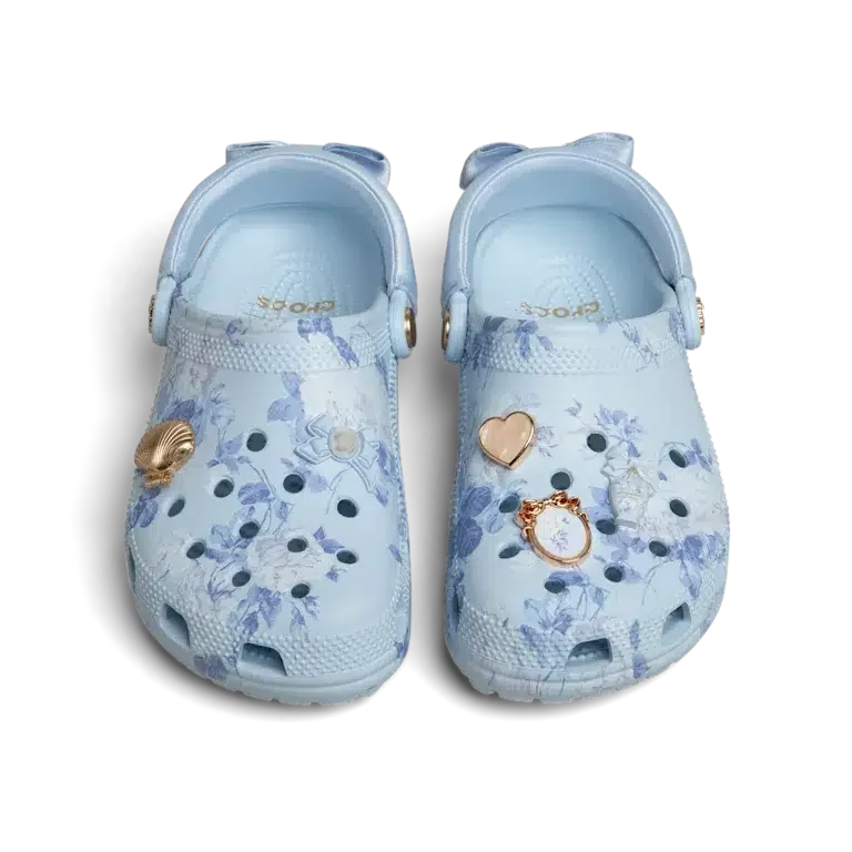 Classic Clog Loveshackfancy azul Classic Clog Loveshackfancy azul