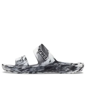 Classic Clog Marble Beach Sports «Blanco-Negro»