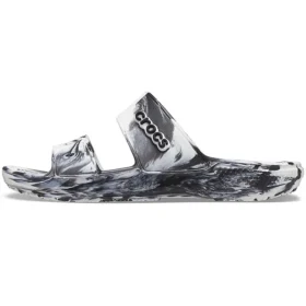 Classic Clog Marble Beach Sports «Blanco-Negro»