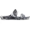 Classic Clog Marble Beach Sports «Blanco-Negro»