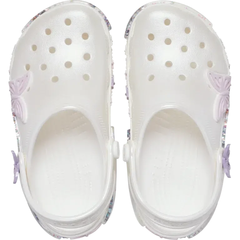 Classic Clog para niños «Butterfly Sparkle Shaker» Classic Clog para niños «Butterfly Sparkle Shaker»