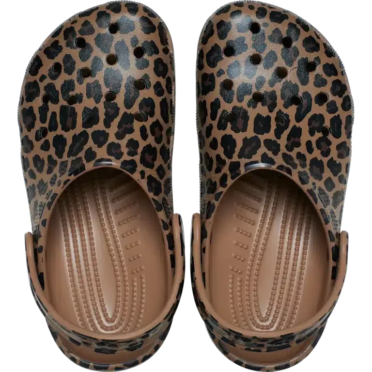 Classic Clog para niños con estampado animal Classic Clog para niños con estampado animal