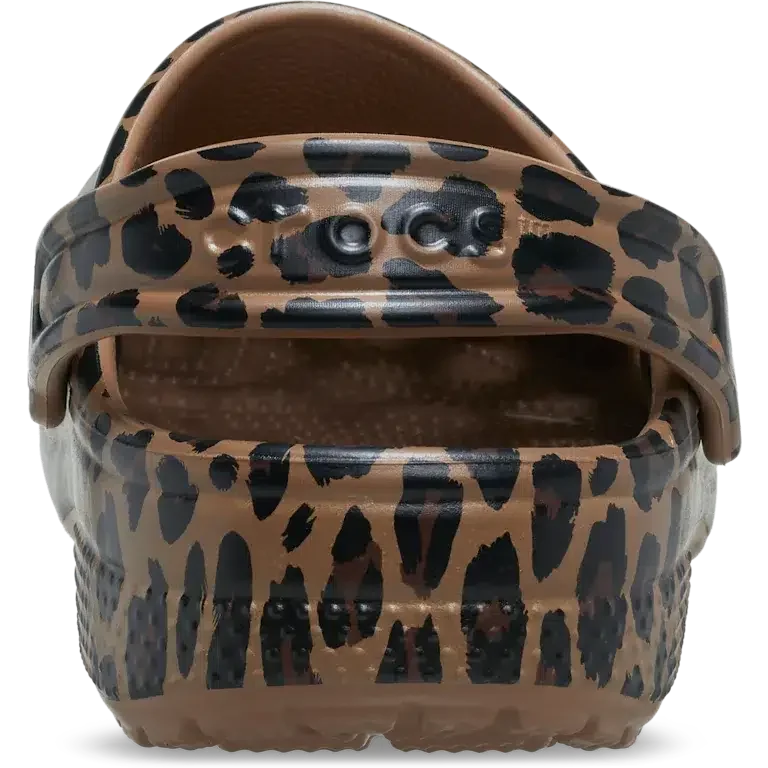 Classic Clog para niños con estampado animal Classic Clog para niños con estampado animal