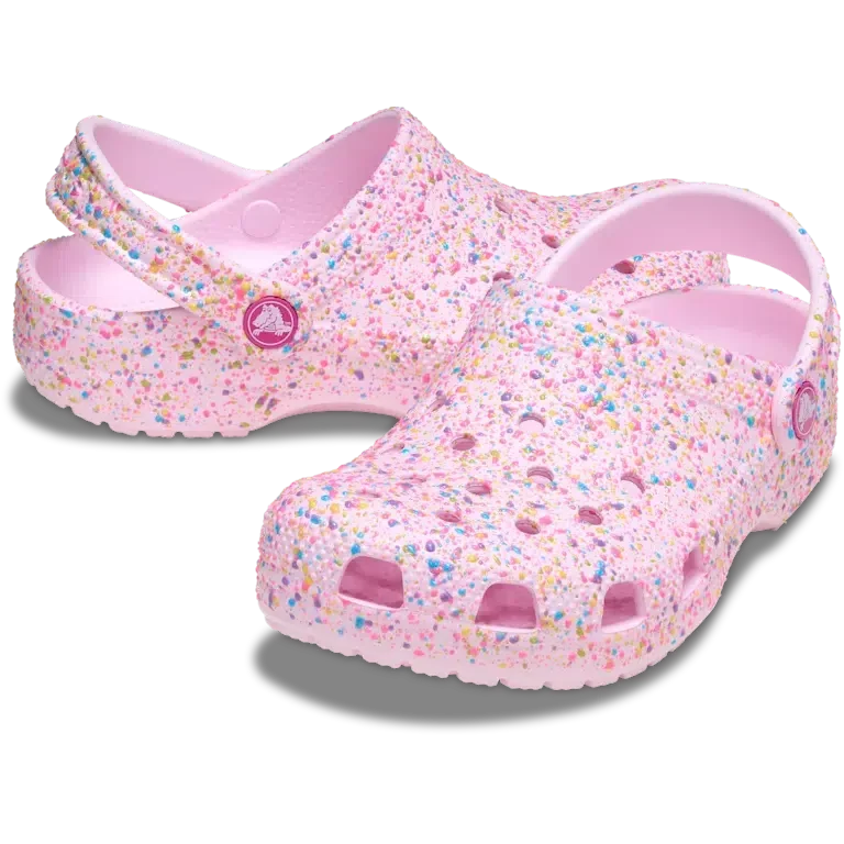 Classic Clog para niños con salpicaduras de pintura Classic Clog para niños con salpicaduras de pintura