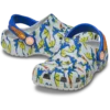 Classic Clog para niños pequeños con estampado de dragón