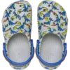 Classic Clog para niños pequeños con estampado de dragón