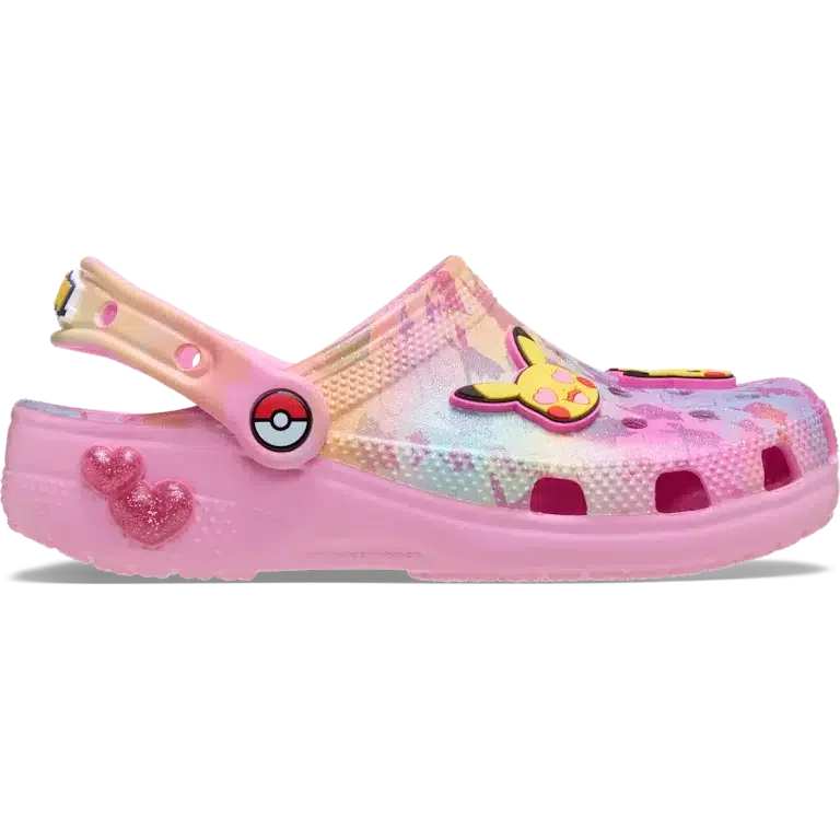 Classic Clog Pikachu de Pokémon para niños Classic Clog Pikachu de Pokémon para niños