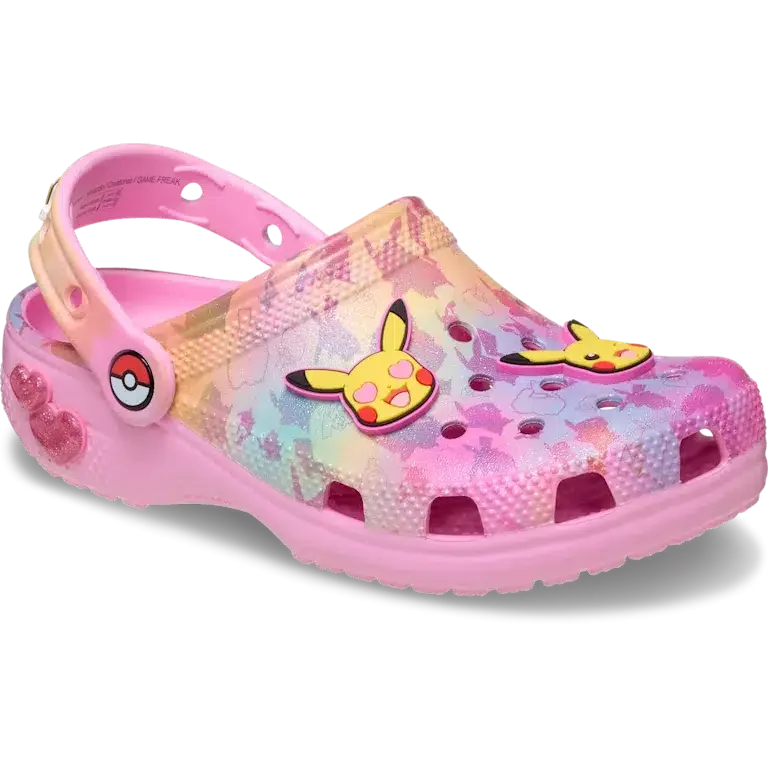 Classic Clog Pikachu de Pokémon para niños Classic Clog Pikachu de Pokémon para niños