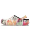 Classic Clog Tie-Dye «Multicolor-Negro»