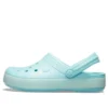 Classic Clog translúcido de playa «Ice Blue»