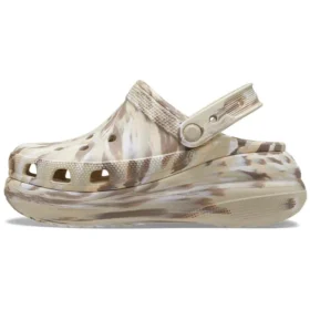 Classic Crush Marbled Zuecos «Bone Multi»