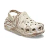 Classic Crush Marbled Zuecos «Bone Multi»
