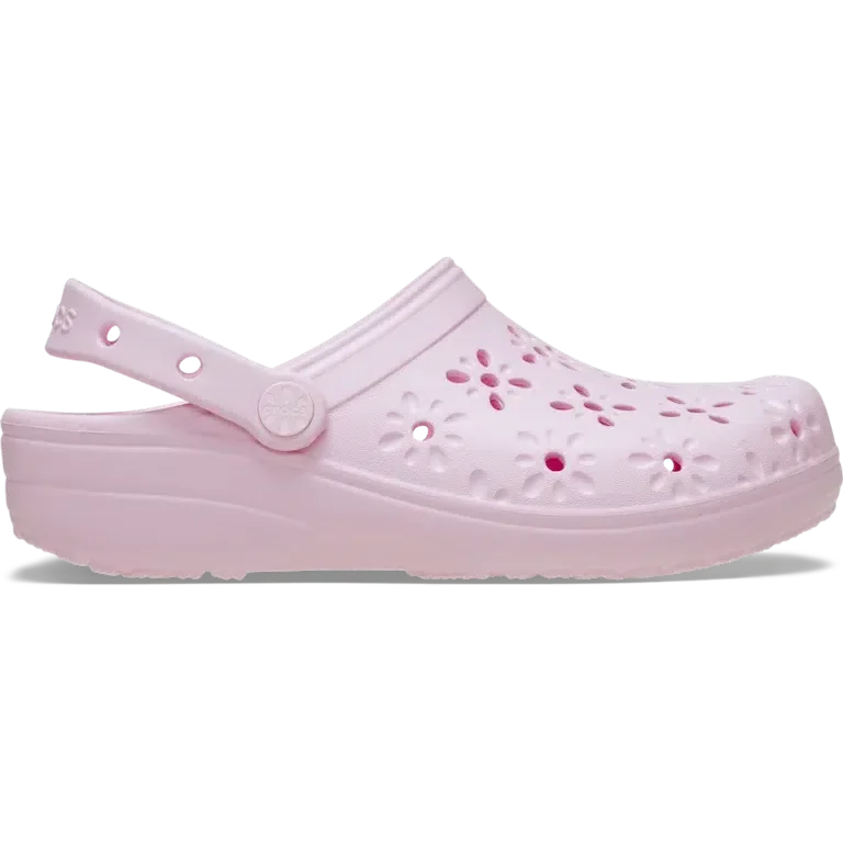 Classic Floral Cut-Out Zueco Classic Floral Cut-Out Zueco