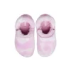 Classic Fur Zuecos Ballerina «Rosa-Blanco»