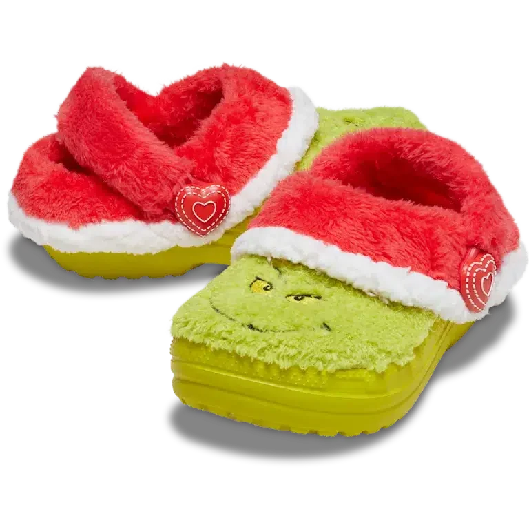 Classic Lined Clog for kids «El Grinch» – Crocs Classic Lined Clog for kids «El Grinch» – Crocs