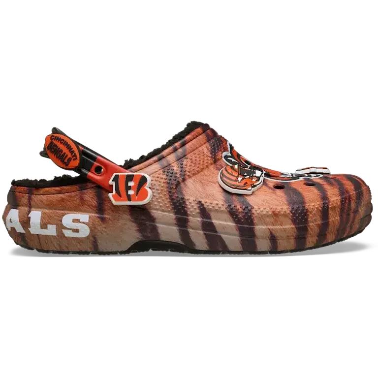 Classic Lined Clog for los Cincinnati Bengals de la NFL Classic Lined Clog for los Cincinnati Bengals de la NFL