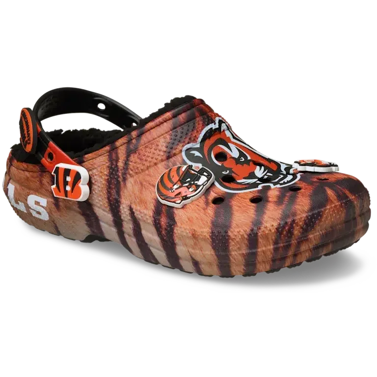 Classic Lined Clog for los Cincinnati Bengals de la NFL Classic Lined Clog for los Cincinnati Bengals de la NFL