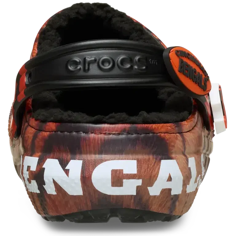 Classic Lined Clog for los Cincinnati Bengals de la NFL Classic Lined Clog for los Cincinnati Bengals de la NFL