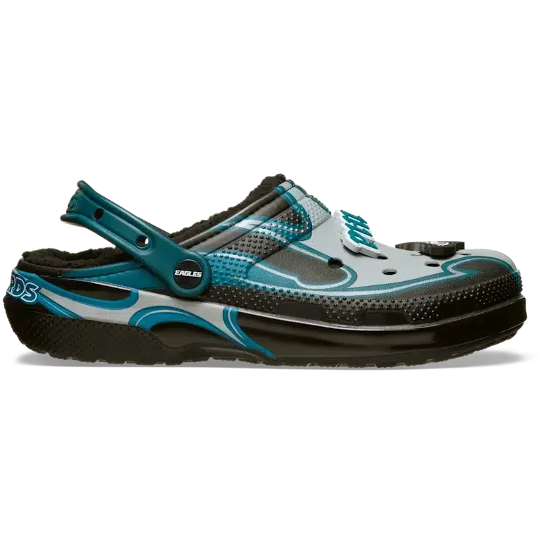 Classic Lined Clog for los Philadelphia Eagles de la NFL Classic Lined Clog for los Philadelphia Eagles de la NFL