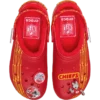 Classic Lined Clog for the Kansas City Chiefs of the NFL Classic Lined Clog for the Kansas City Chiefs of the NFL