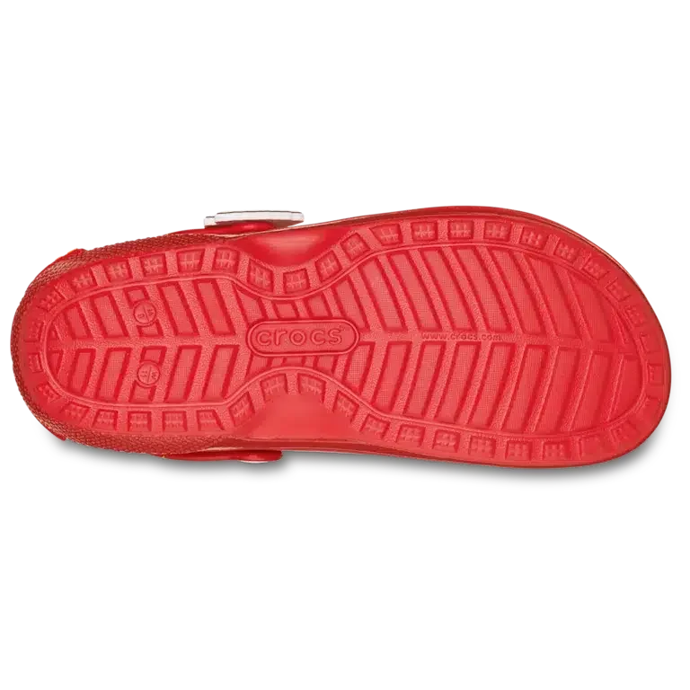 Classic Lined Clog for the Kansas City Chiefs of the NFL Classic Lined Clog for the Kansas City Chiefs of the NFL