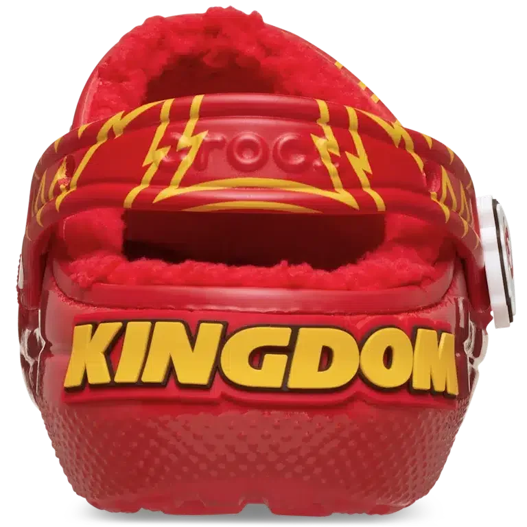 Classic Lined Clog for the Kansas City Chiefs of the NFL Classic Lined Clog for the Kansas City Chiefs of the NFL