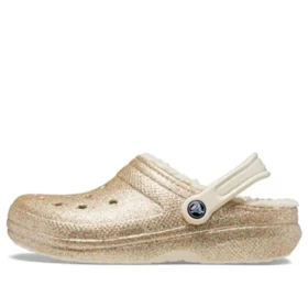 Classic Lined Clog with Glitter «Dorado»