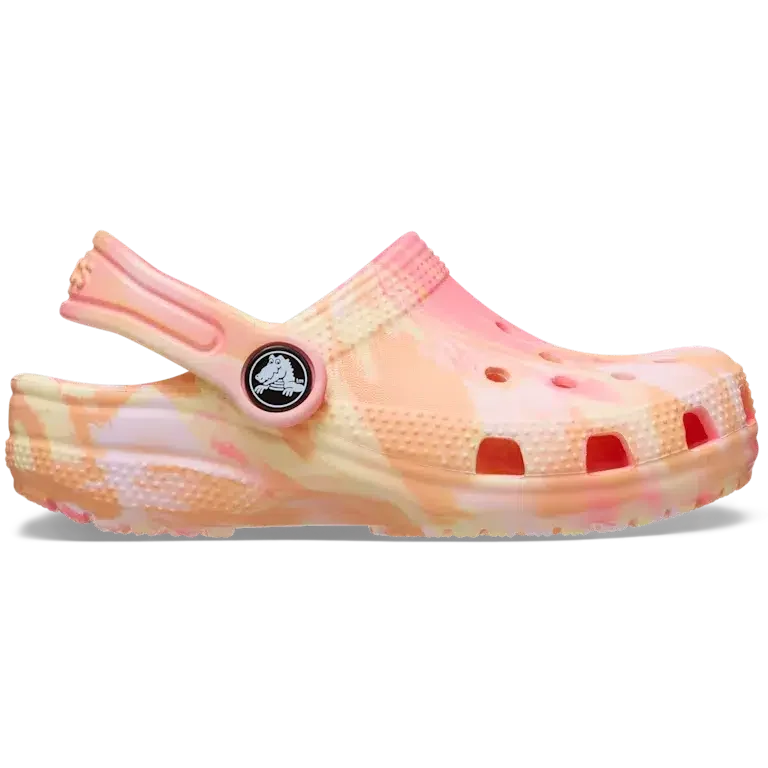 Classic Marbled Zueco para niños pequeños Classic Marbled Zueco para niños pequeños
