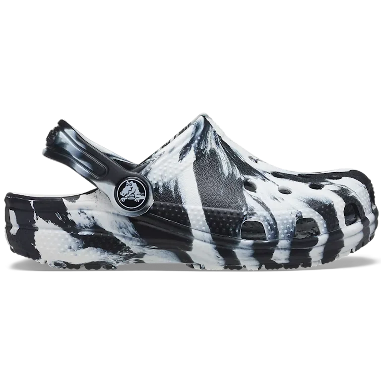 Classic Marbled Zueco para niños pequeños Classic Marbled Zueco para niños pequeños