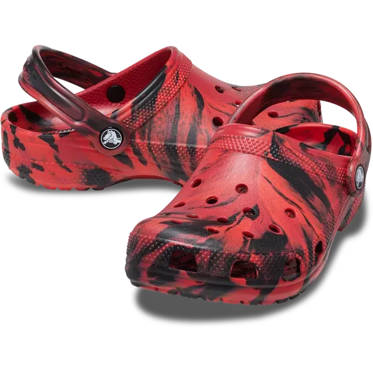 Classic Marbled Zueco para niños pequeños Classic Marbled Zueco para niños pequeños