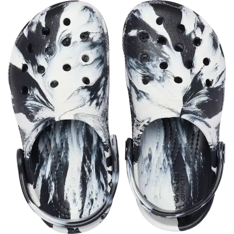 Classic Marbled Zueco para niños pequeños Classic Marbled Zueco para niños pequeños