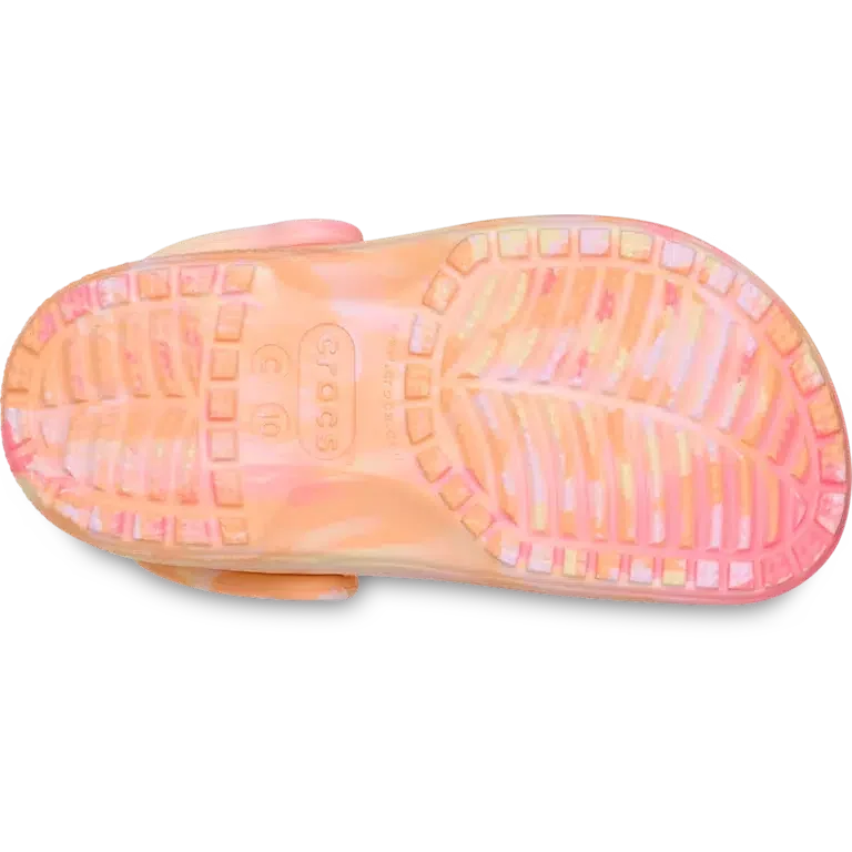 Classic Marbled Zueco para niños pequeños Classic Marbled Zueco para niños pequeños