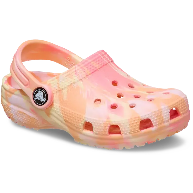 Classic Marbled Zueco para niños pequeños Classic Marbled Zueco para niños pequeños