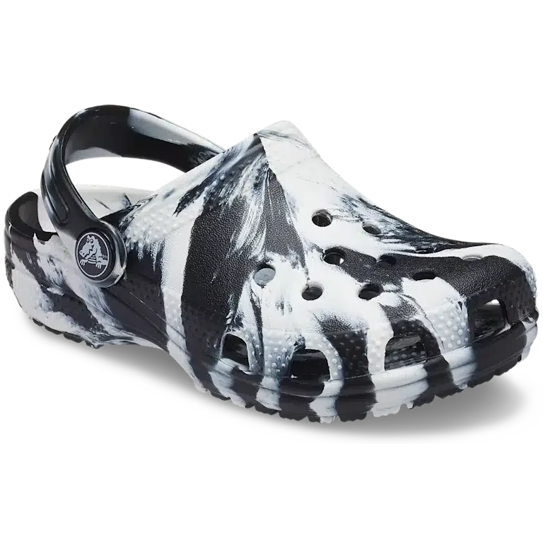 Classic Marbled Zueco para niños pequeños Classic Marbled Zueco para niños pequeños