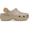 Classic Platform Clog con hebilla chapada