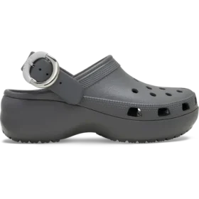 Classic Platform Clog con hebilla chapada