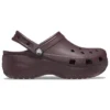 Classic Platform Clog «Dark Cherry»