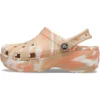 Classic Platform Clog marmolado