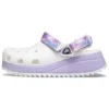 Classic Sandal informales unisex «Blanco-Morado»