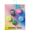 Colección de colgantes Jibbitz «Disc Golf» (paquete de 5)