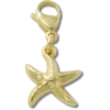 Colgante Jibbitz™ de estrella de mar dorada