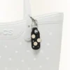 Colgante Jibbitz para zapatos con la letra X dorada