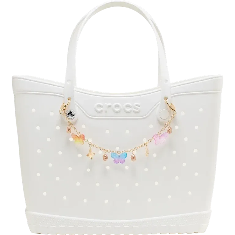 Colgante para bolsos con mariposa y cadena larga Colgante para bolsos con mariposa y cadena larga