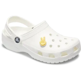 Colgante para zapatos Jibbitz con el signo de la paz