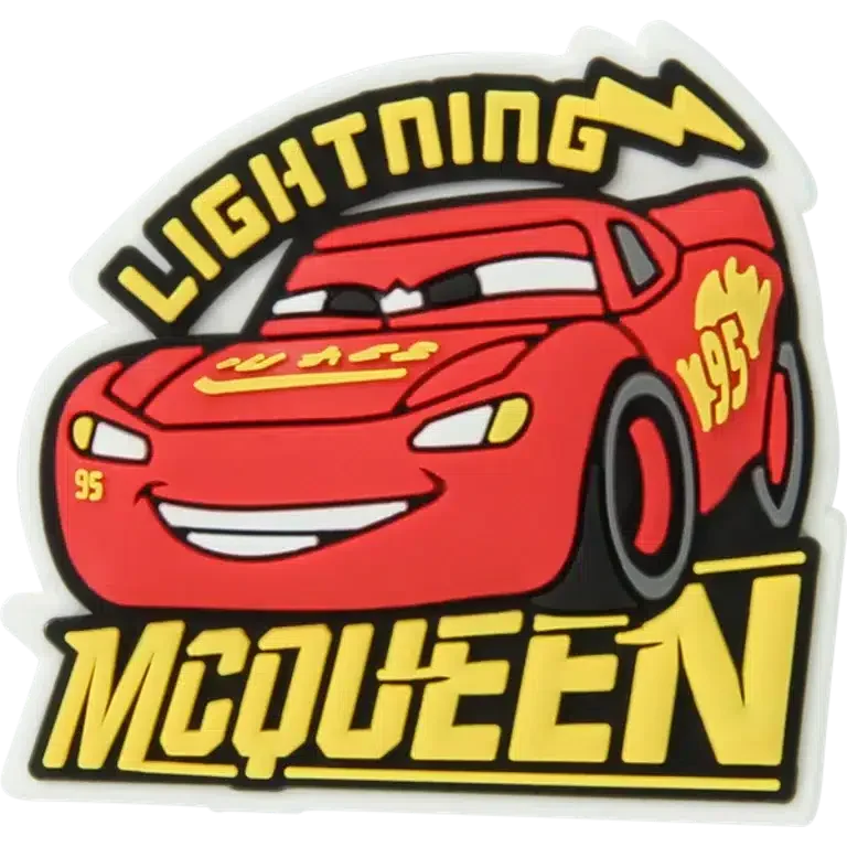 Colgante para zapatos Jibbitz de Rayo McQueen, de la película «Cars» Colgante para zapatos Jibbitz de Rayo McQueen, de la película «Cars»