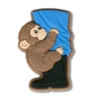 Colgante para zapatos Jibbitz «Punch the Monkey» y «Zookeeper» Colgante para zapatos Jibbitz «Punch the Monkey» y «Zookeeper»